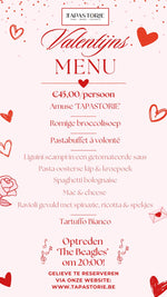 Valentijnsmenu 14/02/2025